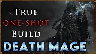 The Strongest MAGE Build in Elden Ring  One Shot Death Mage Build [upl. by Suoilenroc]