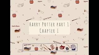 Harry Potter and the philosopher’s stone audiobook Stephen Fry chapter 1 [upl. by Memory85]