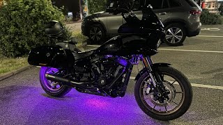 ES WERDE LICHT Unterbodenbeleuchtung für meine Harley Davidson [upl. by Idnaj]