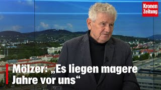 Mölzer „Es liegen magere Jahre vor uns“  kronetv DAS DUELL [upl. by Ajit879]