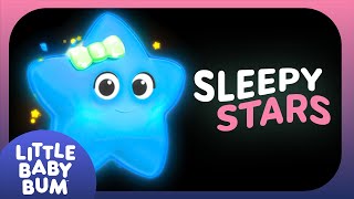 Mindful Sleepy Stars  Relaxing Sensory Animation for Babies  Soothing Bedtime Lullaby🌙✨ [upl. by Eyr521]