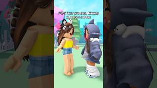 POV just two best friends who love roblox❤️roblox trend [upl. by Asset]