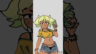 Brawl Stars Animación  Mandy Cosplay Miku Brasilera brawlstars animación shorts [upl. by Stockmon]