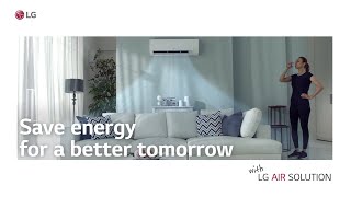 LG Air Conditioner  Energy Saving With AC On  LG [upl. by Snider549]