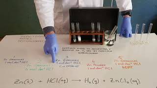 Reaction Rates Demonstration  Factors Affecting Rate [upl. by Dulci]