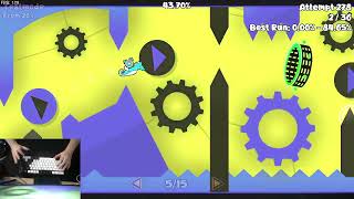 Acu 2654 W handcam and clicks  Geometry dash [upl. by Whittaker]