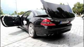 SL55 AMG smooth beast Kompressor sound [upl. by Oleta]