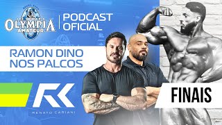 FINAIS RAMON DINO NO PALCO MR OLYMPIA BRASIL 2024 AO VIVO DA FEIRA  IRONCAST 399 [upl. by Drescher599]