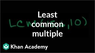 Least common multiple exercise 3 numbers  Factors and multiples  PreAlgebra  Khan Academy [upl. by Anawed]