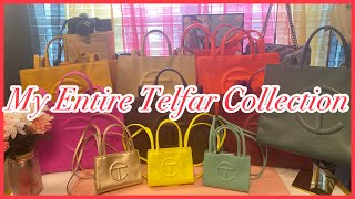 TELFAR COLLECTION  ALL THE COLORS OF THE HANDBAG RAINBOW TheCompletedLook [upl. by Violette]