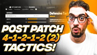 POST PATCH BEST META 412122 FORMATION amp CUSTOM TACTICS  FC 24 Ultimate Team [upl. by Laks]