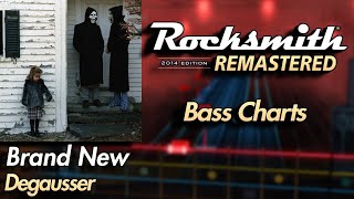 Brand New  Degausser  Rocksmith® 2014 Edition  Bass Chart [upl. by Myrvyn]