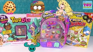 Shopkins Twozies Grossery Gang Color Change Blind Bag Toy Review Opening  PSToyReviews [upl. by Odlabso]