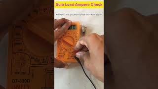 How to use digital multimeter to measure current amperes [upl. by Arinaid109]