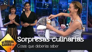 Seis cosas que no sabías sobre la comida por Marta Hazas  El Hormiguero 30 [upl. by Sinnej857]