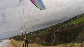 161023 Paragliding Logans Beach Warrnambool Victoria Australia [upl. by Deena]