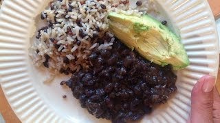 Caribbean Black Beans Recipe  EcoRico TV [upl. by Reinhard]