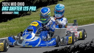 2024 Mid Ohio DKC Shifter 125 Pro Saturday Final [upl. by Ashli]