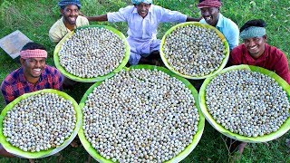 3000 QUAIL EGGS  Cooking Eggs in CLAY  Ancient Traditional Quail Egg Recipes Cooking In Village [upl. by Ennaid235]