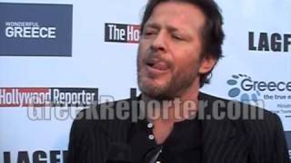 Costas Mandylor talks about SAW VI and his Greek heritage [upl. by Buchbinder]