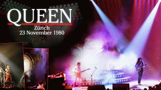 Queen  Live in Zürich 23rd November 1980 [upl. by Kean]