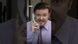 sometimes a speaking clock on the phone is the only friend you need theoffice rickygervais [upl. by Alacim511]