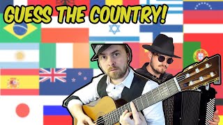 stereotypical music from 25 countries can you guess them [upl. by Ahsaten]