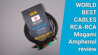 World Best Cables Review  RCARCA Mogami  Amphenol [upl. by Mackenzie962]