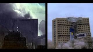 WTC 7  Side by Side Comparison to Controlled Demolition [upl. by Fleming300]