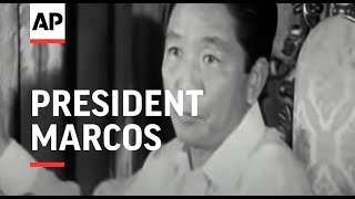 PRESIDENT MARCOS PRESS CONFERENCE ON THE STATE OF MARTIAL LAW [upl. by Ydnas]