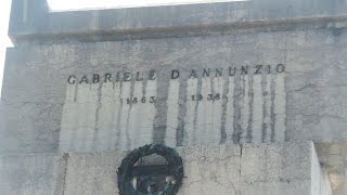 Il Mausoleo di Gabriele DAnnunzio vittoriale GBGuerri dannunzio [upl. by Alden]