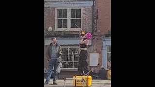 Fire Eating In York [upl. by Lillis]