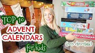 TOP 10 ADVENT CALENDARS FOR KIDS  BEST ADVENT CALENDARS amp GIVEAWAY  Emily Norris [upl. by Anayhd609]