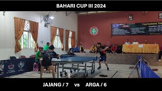 Semi Final Single ke2 Jajang vs Ade Arga Turnamen Tenis Meja Bahari Cup ke III 2024 [upl. by Virginie56]