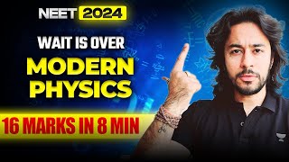 Modern Physics  Quick Revision 16 Marks  Kshitiz sir neet motivation physics nta neet2025 [upl. by Ayahc]