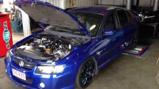 TMS Vortech Blown cammed LS1 on the Dyno [upl. by Hynda]