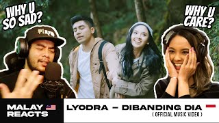 Lyodra  Dibanding Dia Official Music Video  MALAY REACT [upl. by Iolenta]