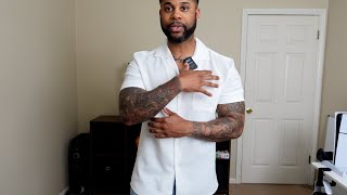 COOFANDY Mens Linen Textured Shirt Review  SUMMER SHIRT FOR MEN [upl. by Llevra240]