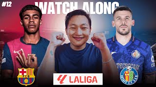 Barcelona VS Getafe  La Liga 202425 Season  Watch Along amp Live Reaction [upl. by Thera]