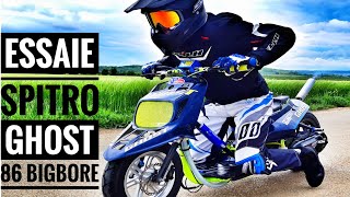 Malossi 86cc BIG BORE essai run [upl. by Imuya]