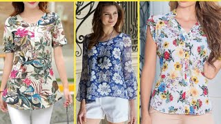 50😍LINDA BLUSAS DE MODA PARA MUJERES ànos 40 y 60 [upl. by Kram]