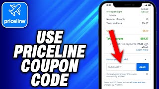 How To Use Priceline Coupon Code 2024  Easy Fix [upl. by Artep]