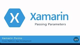 Passing Parameter to Page  Xamarin Forms in Hindi [upl. by Ninette]