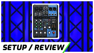 Yamaha MG06X Audio Mixer  Overview Setup amp Review [upl. by Enitsugua]