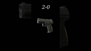 P2000 vs USPS cs2 csgo comparison recommended fps fyp shorts [upl. by Solrak]