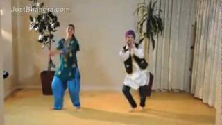 Bhangra Steps Lesson 1  Bhangra School Online Classes JustBhangracom [upl. by Marcus413]