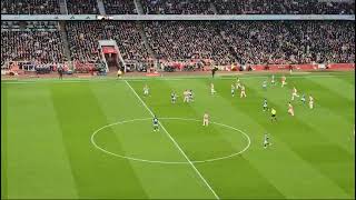 Arsenal Vs Brentford 1 nil to the Arsenal fan chant [upl. by Felisha]