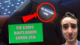 Fix Zen Bootloader E3002 Error [upl. by Ahsinoj]