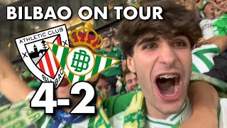 ATHLETIC VS BETIS ⚽🏆 LALIGA  BILBAO ON TOUR VLOG [upl. by Rubbico]