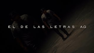 Asael González  El de las Letras AG Video Oficial [upl. by Vahe465]